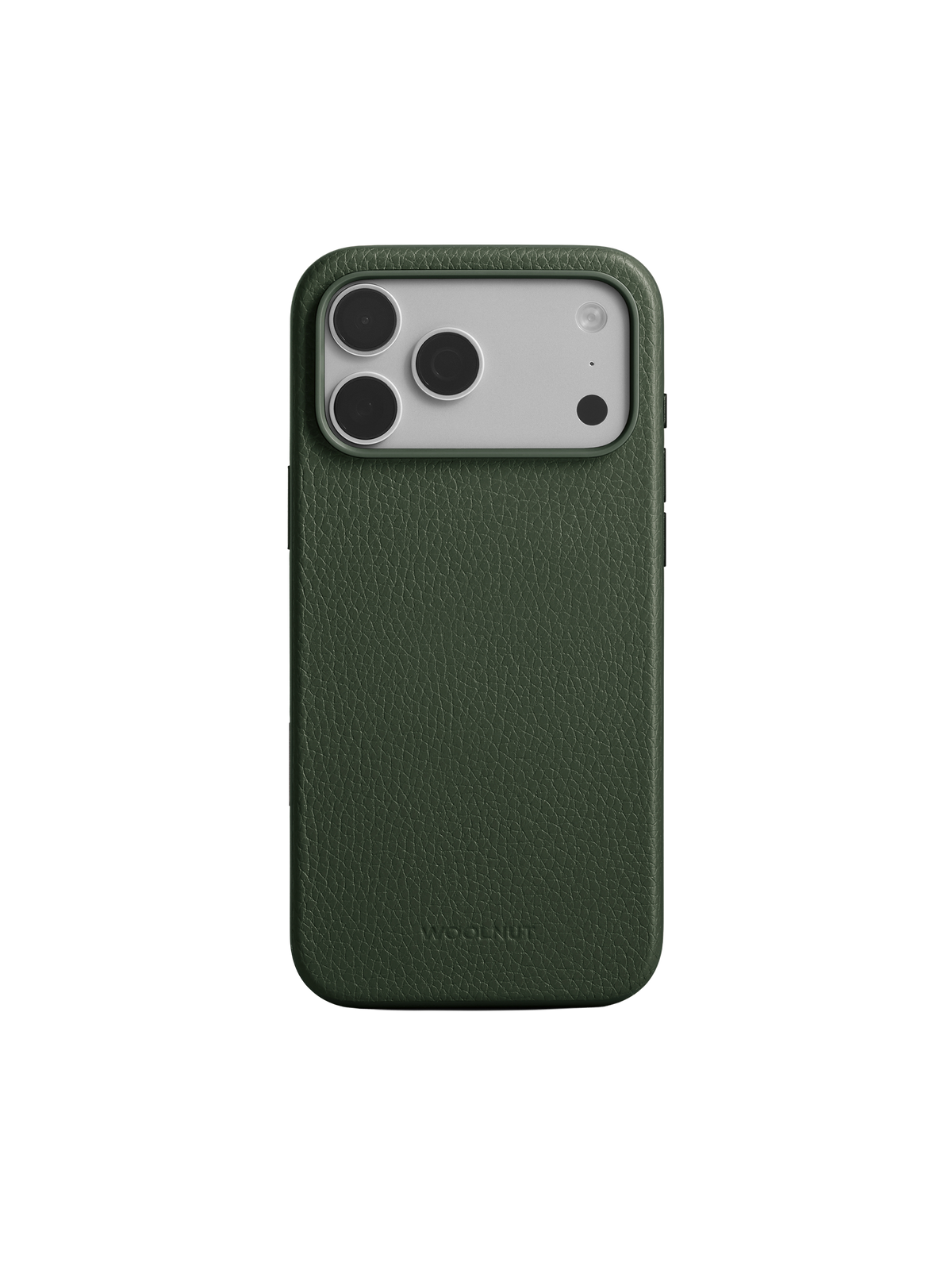 Woolnut Leather Case for iPhone 18 Pro Max - Green