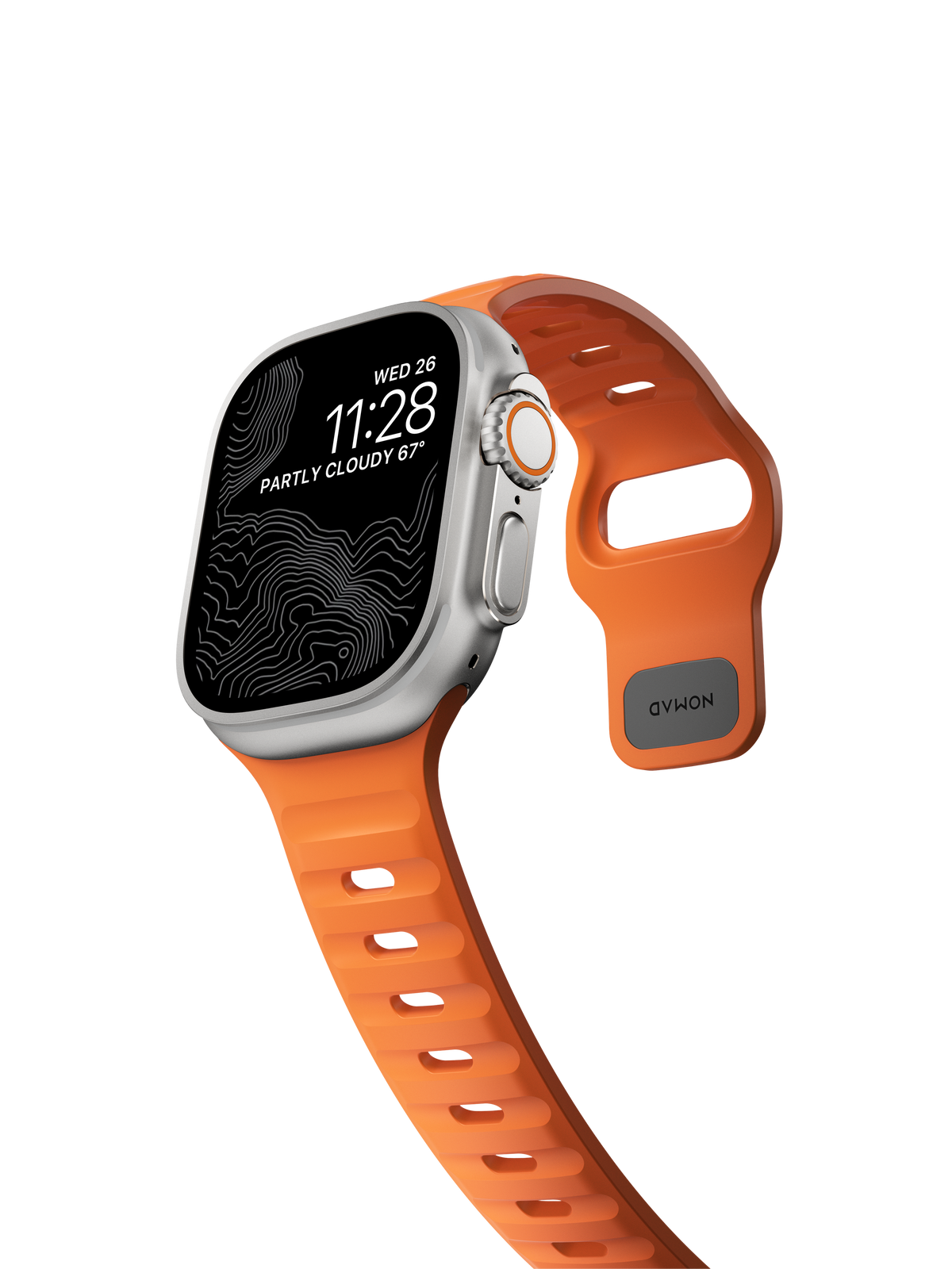 Nomad Sport Band V2 - 46/49mm - Mesa Orange