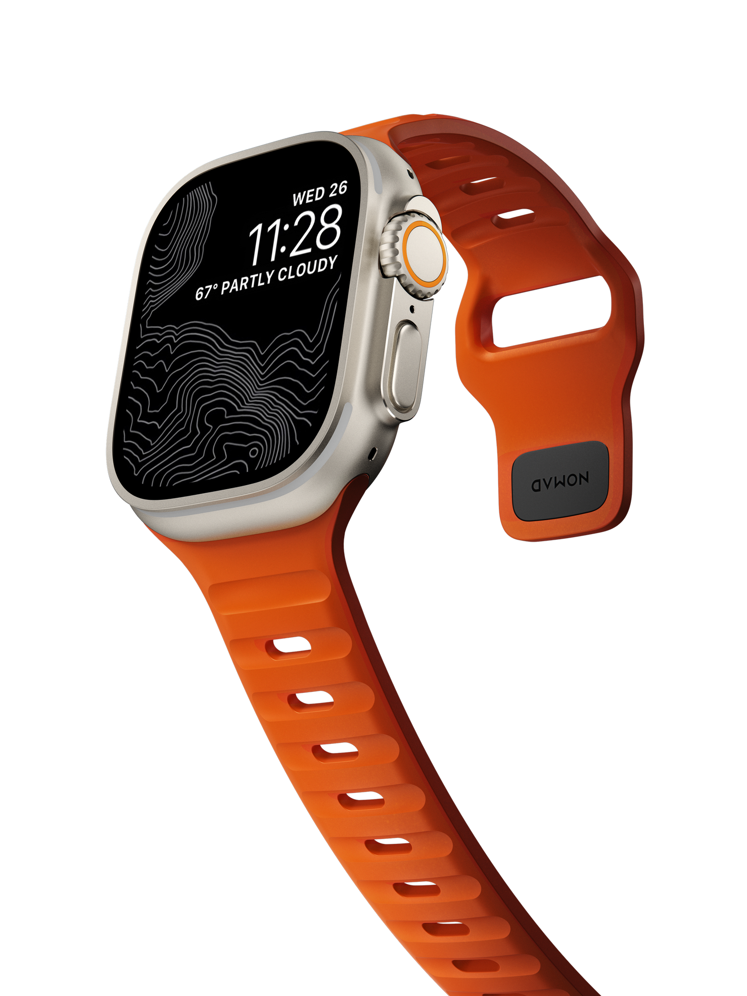 Nomad Sport Band - 46/49mm - Ultra Orange - Open Box