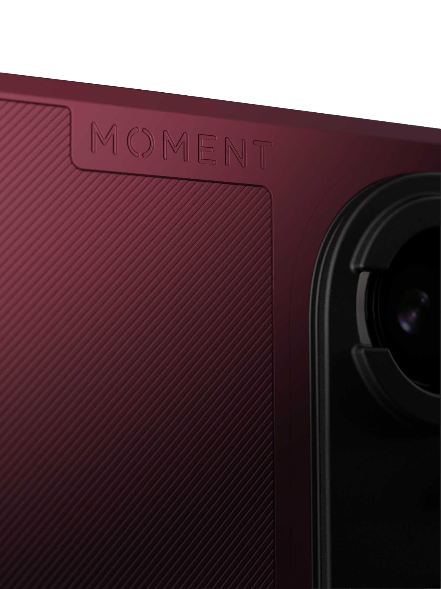Moment Camera Case for iPhone 18 Pro Max - Burgundy