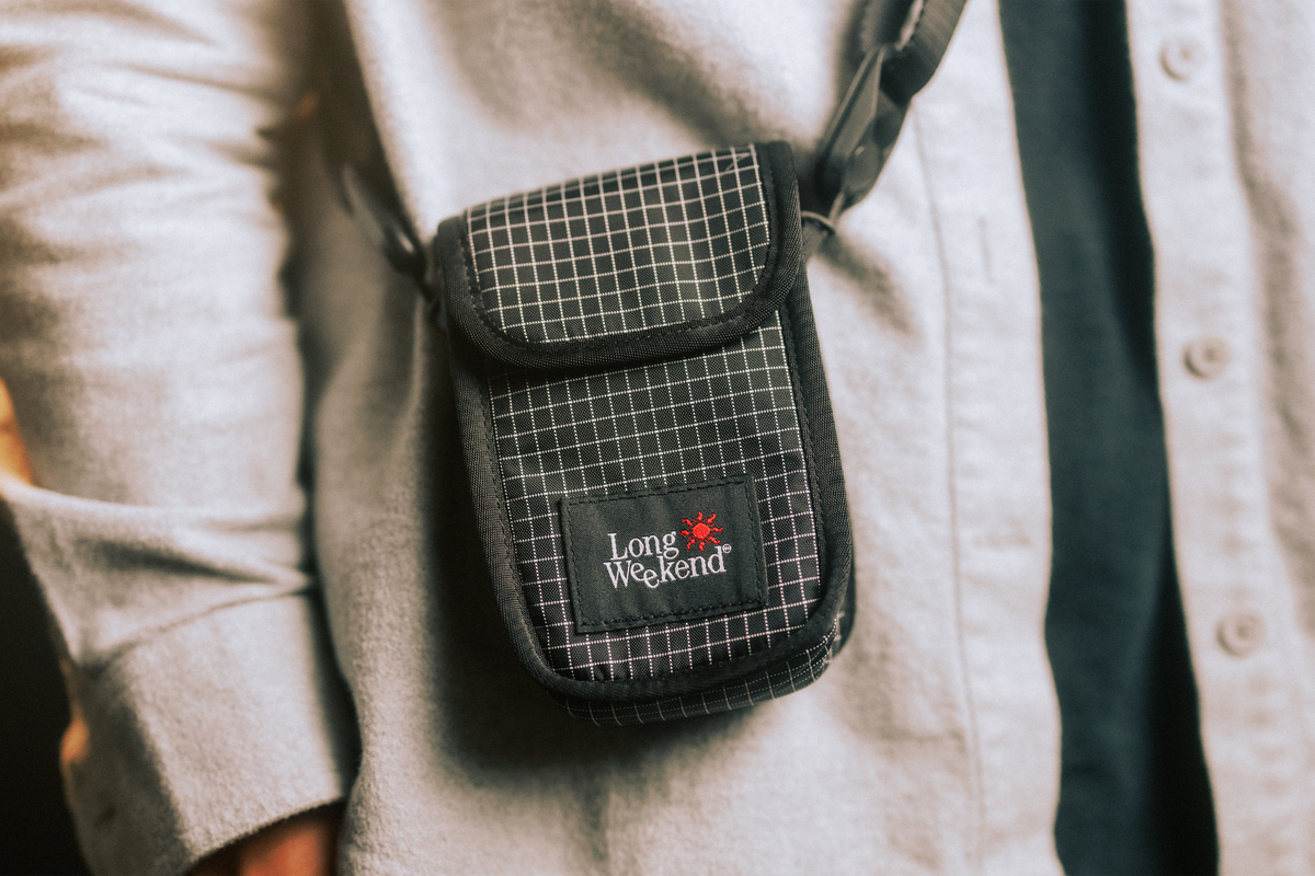 Long Weekend Camera Pouch - Black