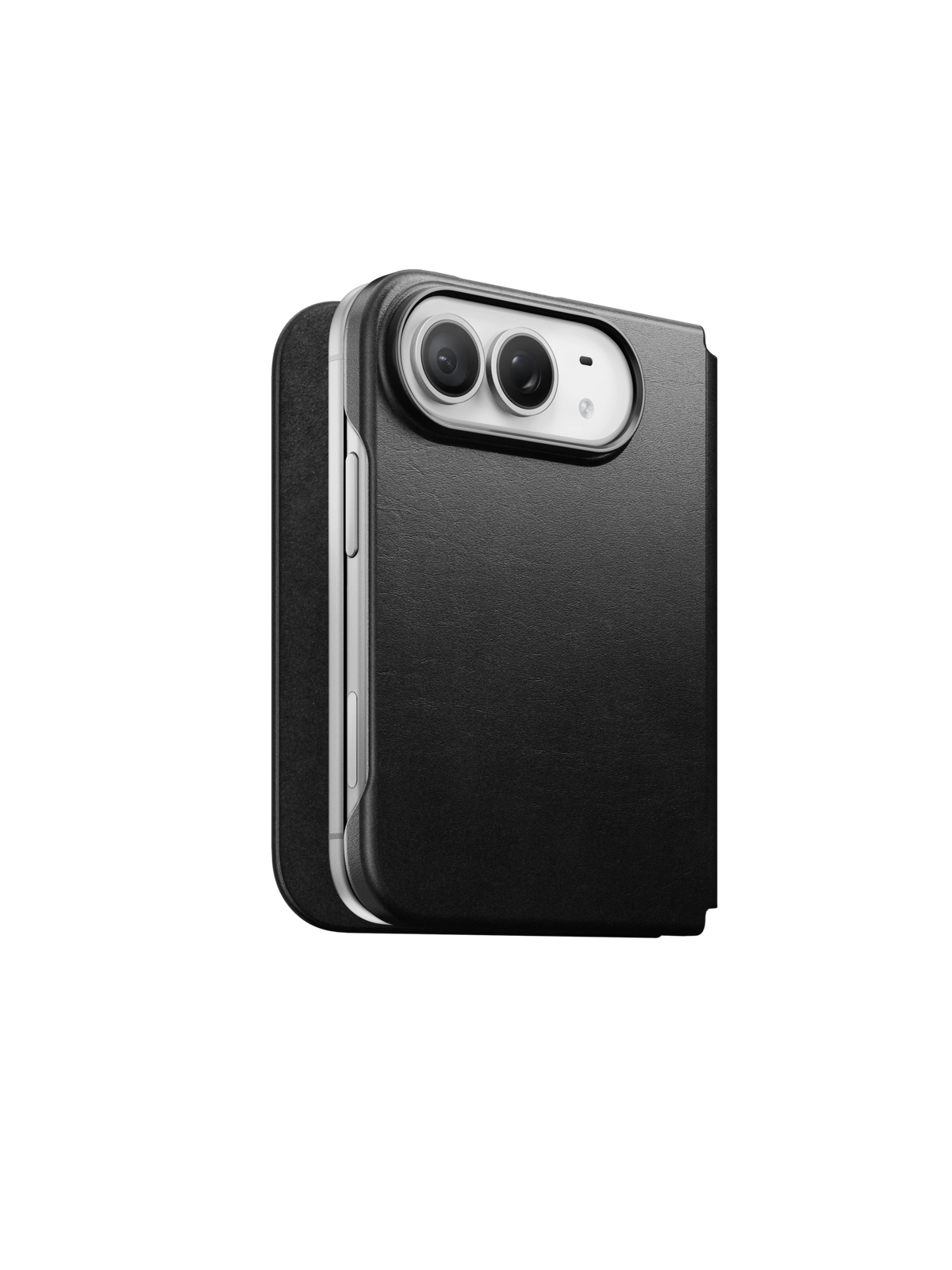 Nomad Traditional Folio with Horween Leather for iPhone Duo - Black
