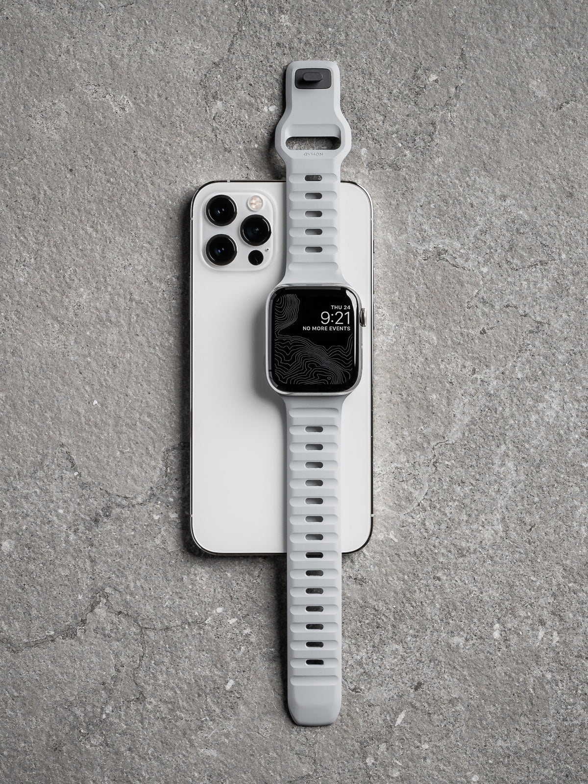 Nomad Sport Band V2 - 46/49mm - Lunar Grey