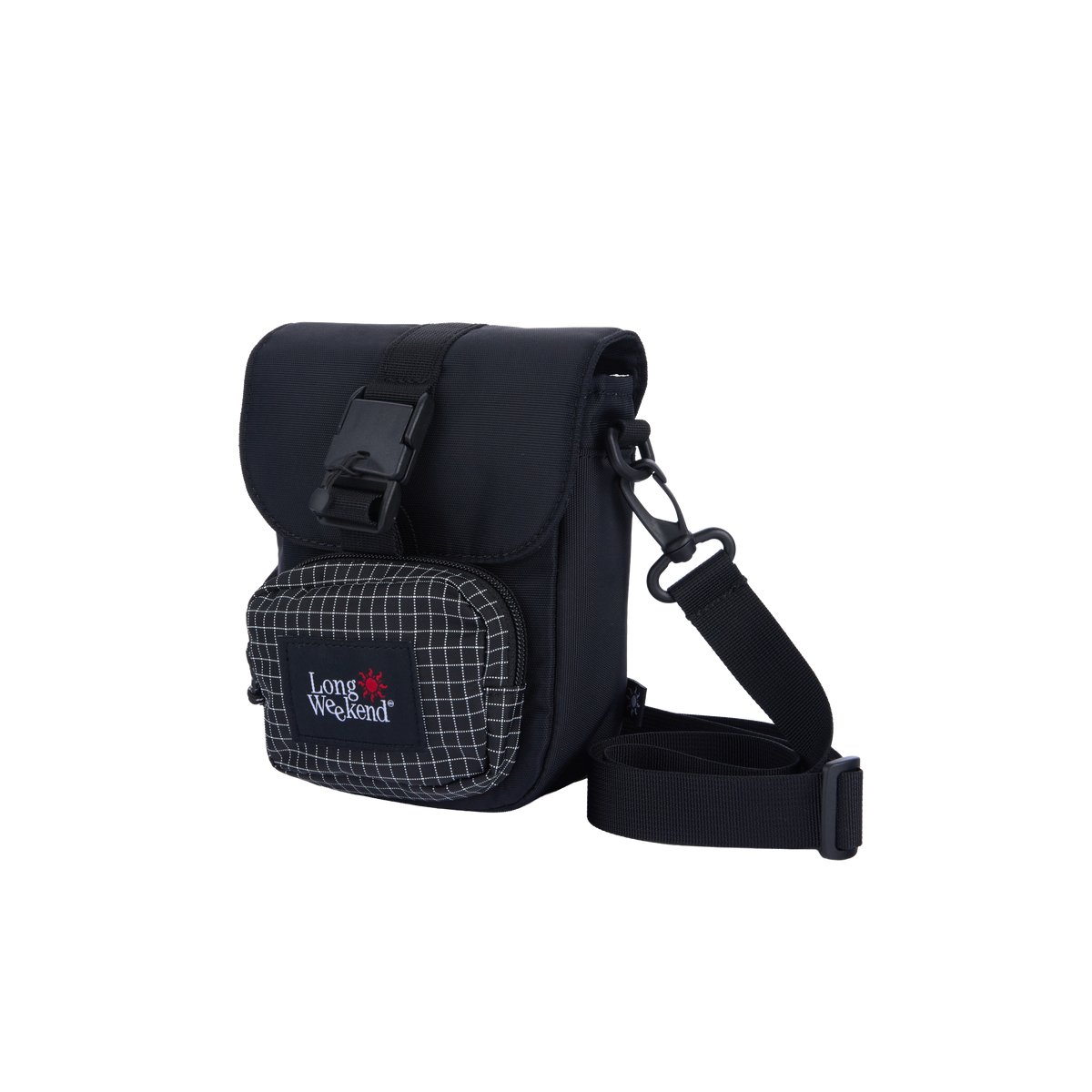 Long Weekend Crossbody Camera Pouch - Black