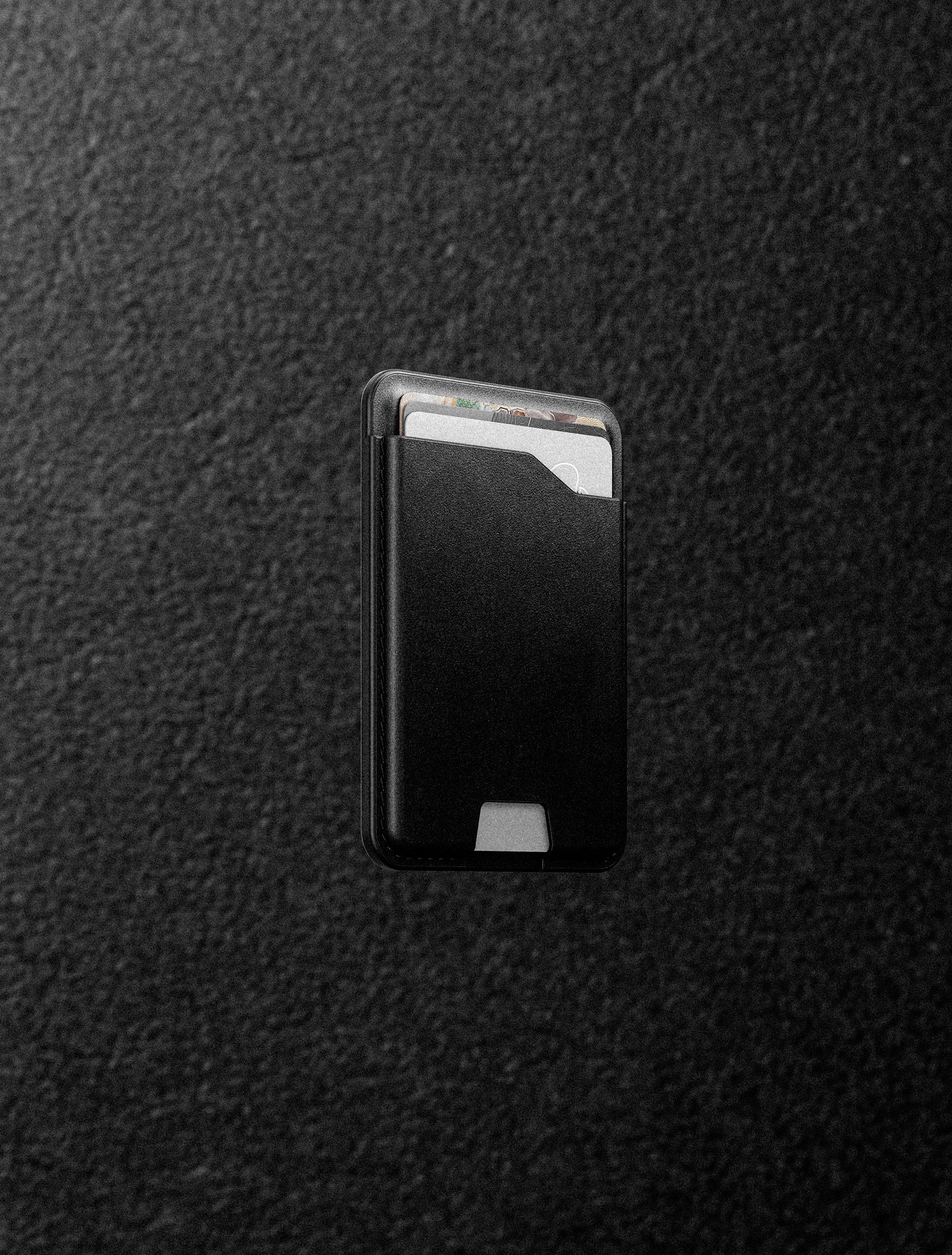 Black Horween Leather