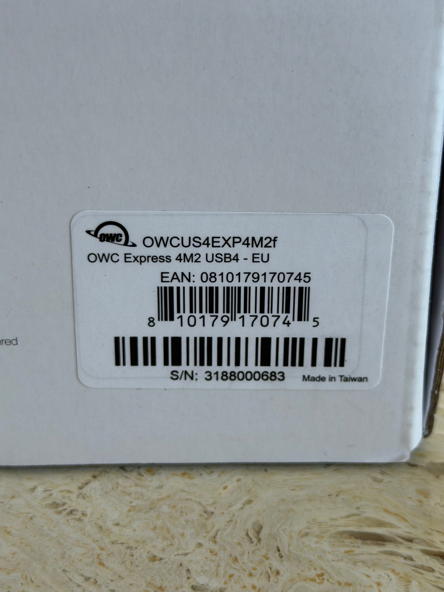OWC Express 4M2 Four-Slot USB4 NVMe M.2 SSD Enclosure - Open Box