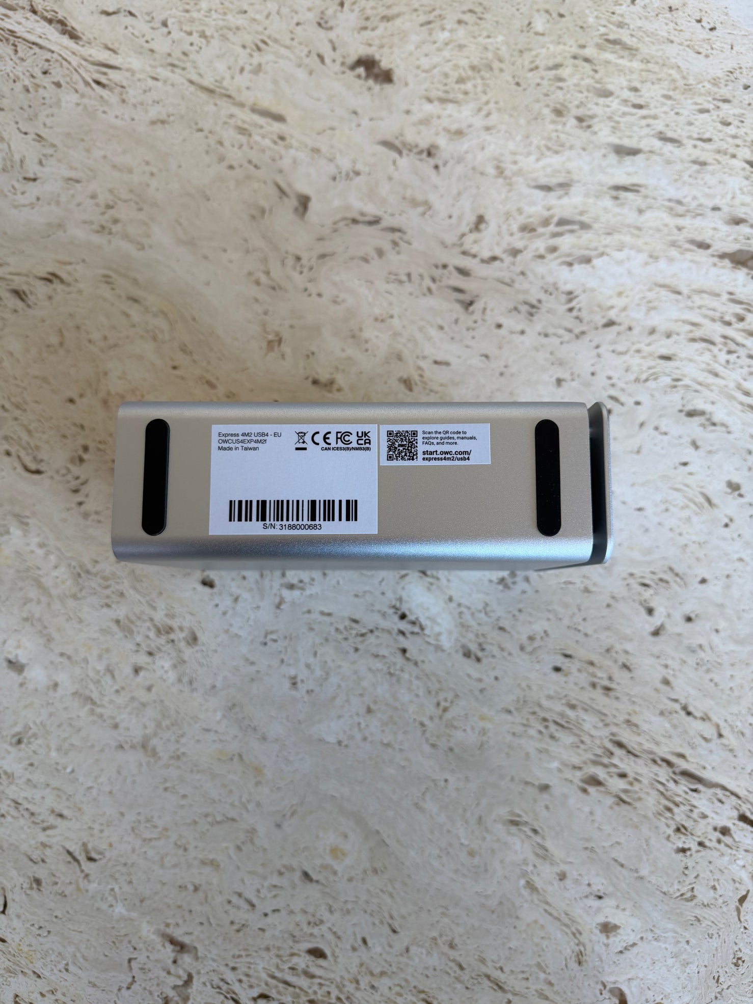 OWC Express 4M2 Four-Slot USB4 NVMe M.2 SSD Enclosure - Open Box