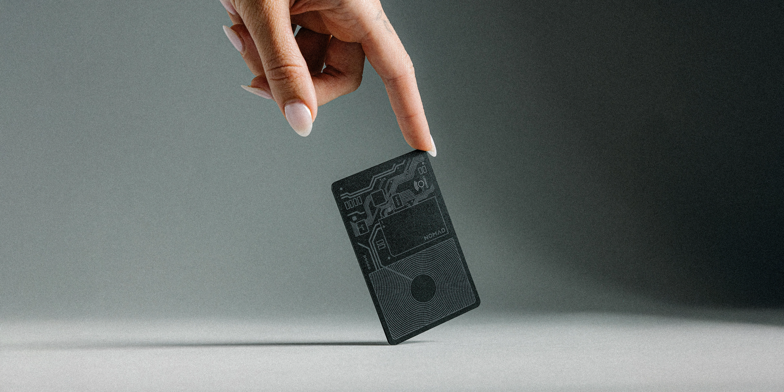 Nomad Tracking Card Air - Black - Google (Find Hub)