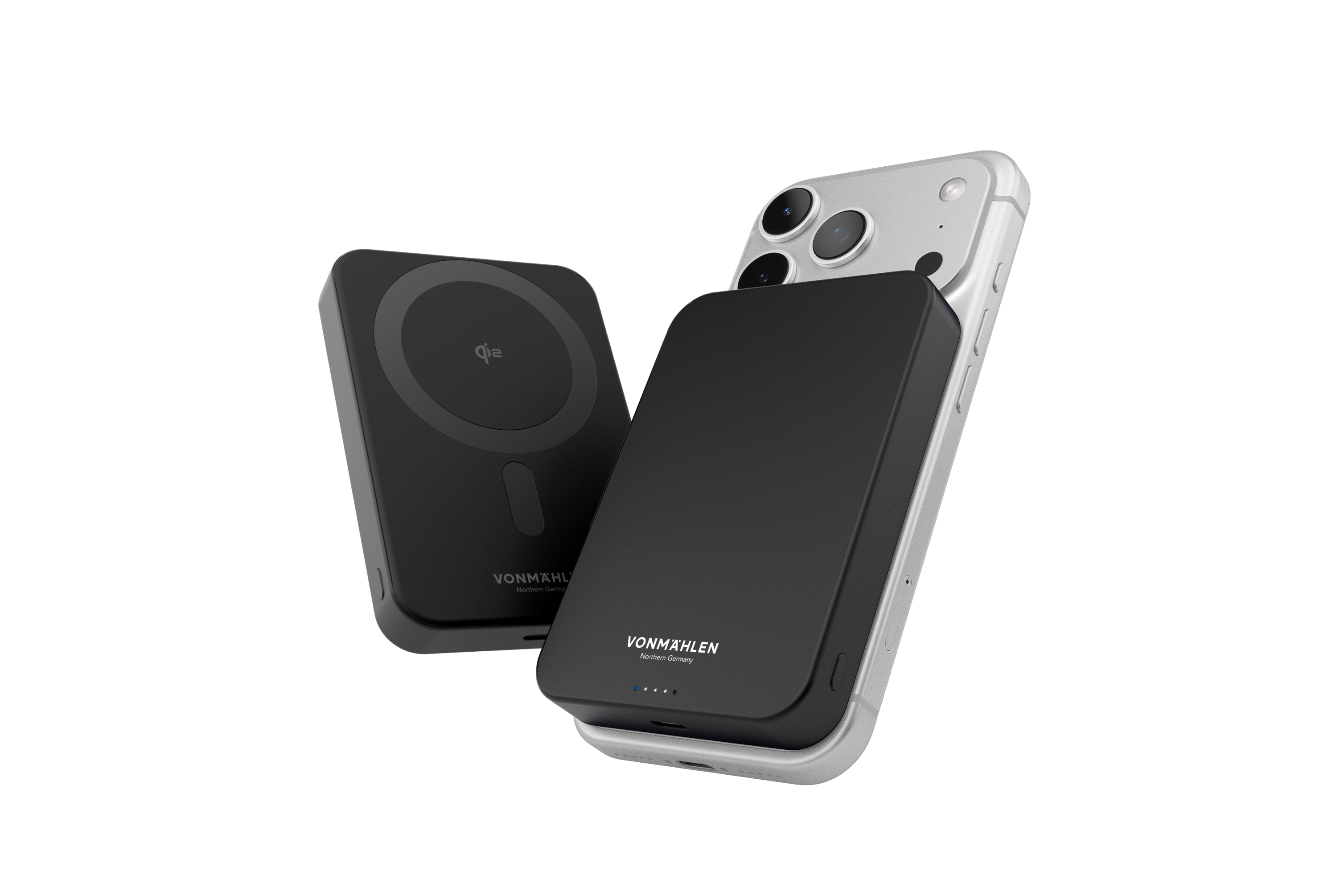Vonmahlen Evergreen Mag 15W - 10,000 mAh Power Bank - Black