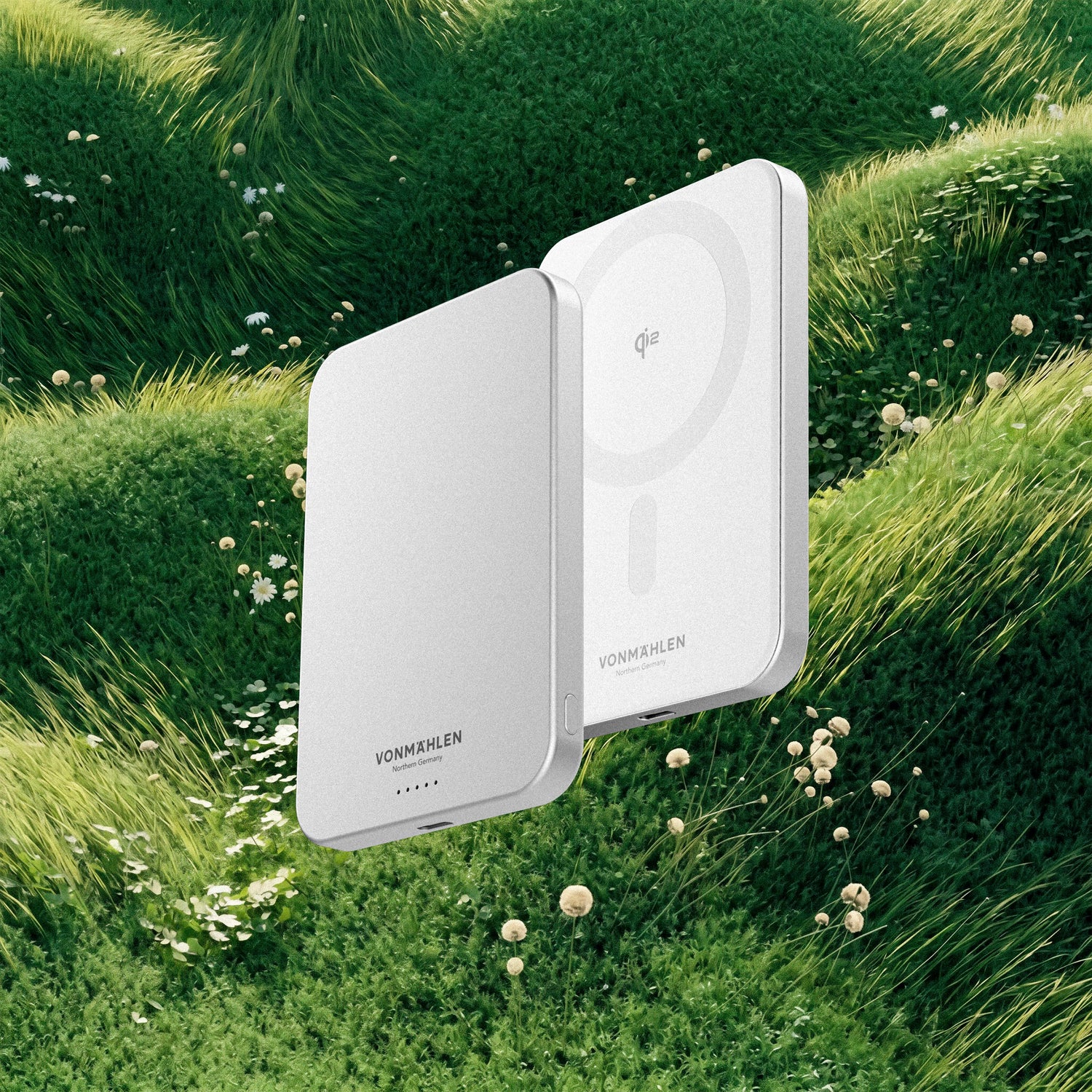 Vonmahlen Evergreen Mag 5000 mAh Power Bank - White