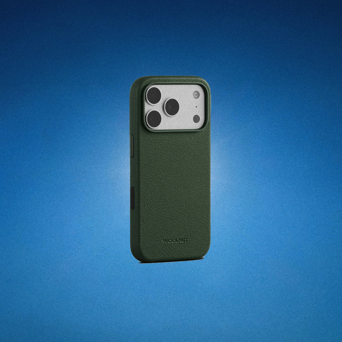 Woolnut Leather Case for iPhone 18 Pro - Green