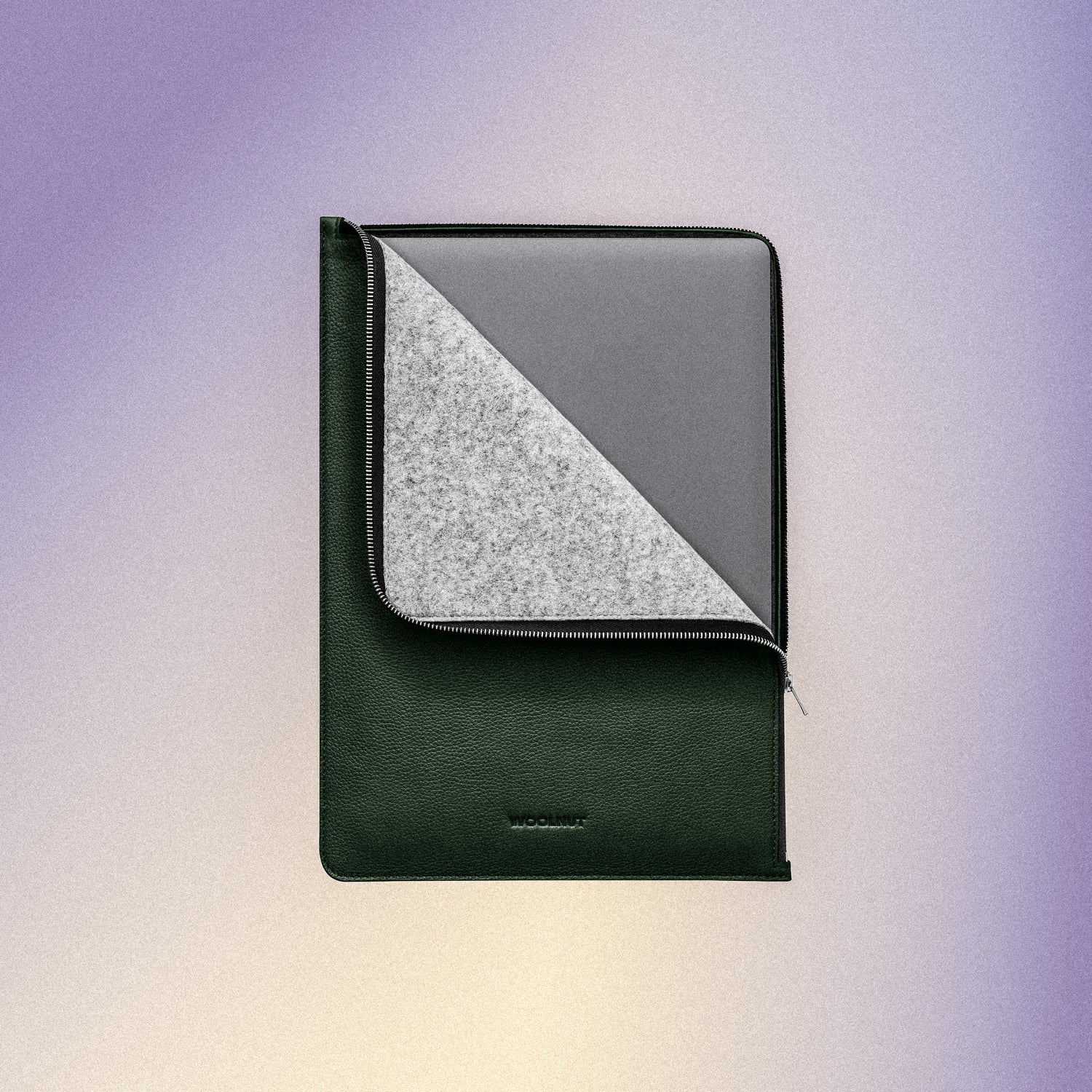 Woolnut Leather Folio for 13" MacBook Air & 14" MacBook Pro - Green