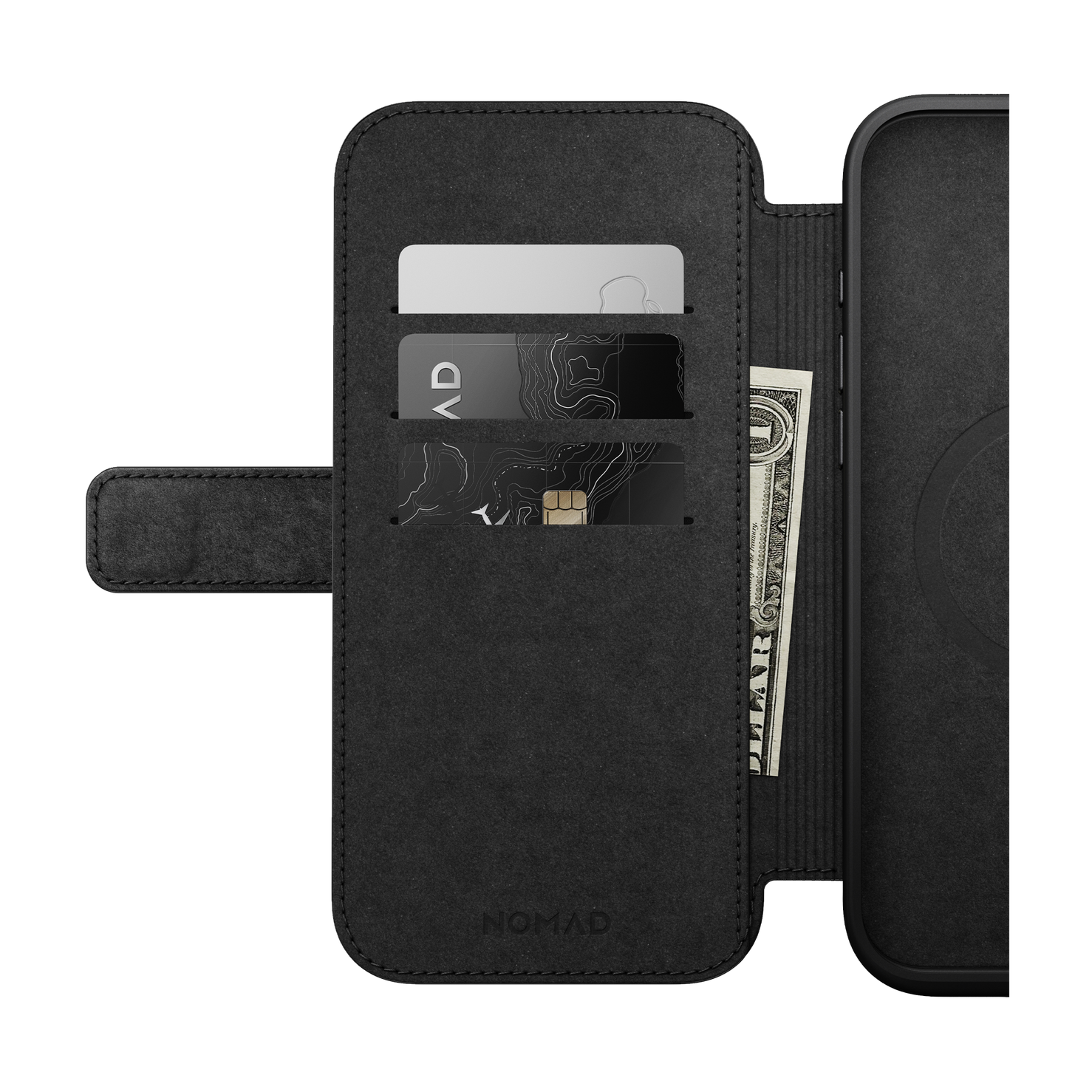 Nomad Modern Leather Folio for iPhone 16 Pro Max - Brown