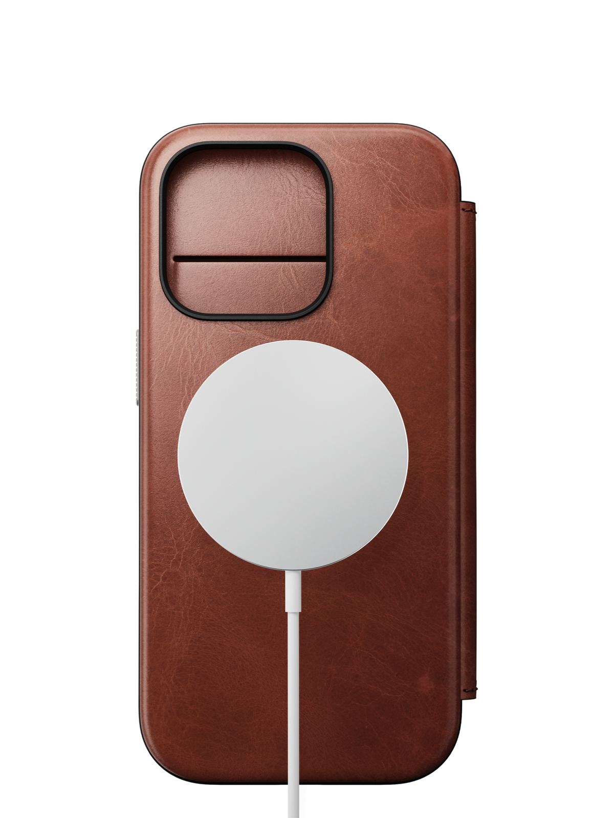 Nomad Modern Leather Folio with Horween Leather for iPhone 16 Pro - Olde Dublin - Limited Edition