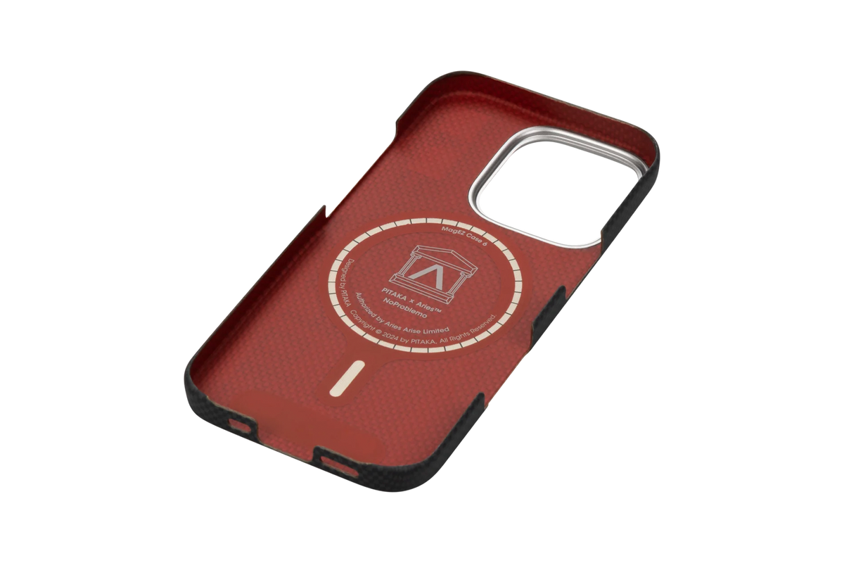 Pitaka x Aries Luminous Tactile Woven Case for iPhone 16 Pro - NoProblemo